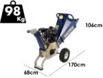 BullMach Hercules 65 B&S – Benzin Häcksler – Motor B&S CR950
