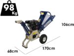 BullMach Hercules 65 L – Benzin-Häcksler – Motor Loncin LC170F 212 cm³ – Bild 2