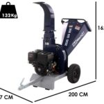 BullMach ZEUS 120 BSE – Professioneller Benzinhäcksler – Motor B&S XR2100 13.5 PS mit E-Starter