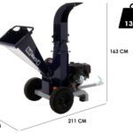 BullMach ZEUS 120 LE – Professioneller Benzinhäcksler – Benzinmotor 15 PS mit E-Starter