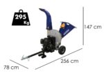 BullMach ZEUS 180 BSE – Häcksler mit Anhängerkupplung – Briggs & Stratton 420 cm³ mit Elektrostarter