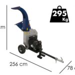BullMach ZEUS 180 LE – Benzin-Häcksler mit Anhängerkupplung – Loncin 420 cm³ – E-Starter
