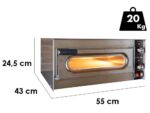 Calory Forni CF55M – Pizzaofen – Mechanisch
