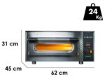 Calory Forni CF62E – elektrischer Pizzaofen – 2800 W