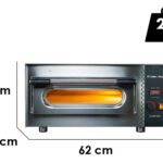 Calory Forni CF62E – elektrischer Pizzaofen – 2800 W