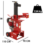 Ceccato BULL SPL12H GX200 – Benzin Holzspalter – stehend – Honda GX200