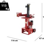 CECCATO BULL SPLE10T – Senkrechter elektrischer Holzspalter – 10 Tonnen