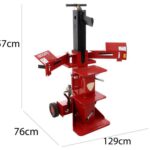 Ceccato BULL SPLE12 FDP – Stehender einphasiger Elektro Holzspalter – 12 Tonnen – Hub 540 mm