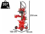 Ceccato BULL SPLE13R4T – Elektrischer Holzspalter – Stehend – 400V
