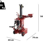 Ceccato BULL SPLET10 KOMBI – Senkrechter Hybrid-Holzspalter – Elektrisch/ für Traktor