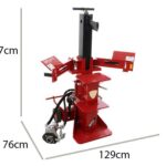 Ceccato BULL SPLT12F – Stehender Holzspalter für Traktor – 12 Tonnen – Hub 540 mm