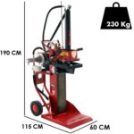 Ceccato Olindo BULL SPLE13-650TC – Elektrischer Holzspalter – Stehender