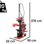 Ceccato Olindo SPLET13TLT – Hybrid-Holzspalter – Elektrisch und für Traktor – stehend