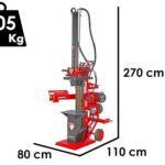 Ceccato Olindo SPLET20 – Hybrid-Holzspalter – Elektrisch und für Traktor – stehend