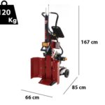 Ceccato SPLE10POLT – Elektrischer dreiphasiger Holzspalter – Multiposition – 10 Tonnen