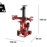 CECCATO SPLE12T – Elektrischer vertikaler Holzspalter – 12 Tonnen – Kolbenhub 540 mm