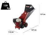 Ceccato Tritone Maxi – Häcksler mit Verbrennungsmotor – Honda GX 390 – Elektrostarter