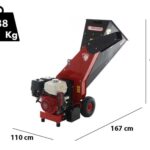 Ceccato Tritone Maxi – Häcksler mit Verbrennungsmotor – Honda GX 390 – Elektrostarter
