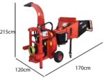 Ceccato Tritone Mega Monster P.T.O. – Häcksler für Traktor – Hydraulikgetriebe