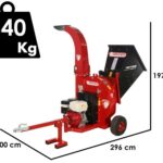 Ceccato Tritone Monster – Benzin-Häcksler mit Anhängerkupplung – Motor Honda GX390