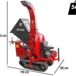 Ceccato Tritone Monster Cingo – Häcksler mit Raupenantrieb – Honda GX390 Motor