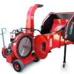 Ceccato Tritone Super Monster – Profi Häcksler Schredder auf Wagen – Honda GX 690