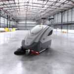 Comet CSW 700B – Kehrmaschine mit Auffangbehälter – 12V – SOLO OHNE AKKU UND LADEGERÄT