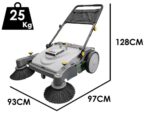 Comet CSW 950 MF – Handkehrmaschine zum Schieben mit Fangkorb