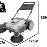 Comet CSW 950 MF – Handkehrmaschine zum Schieben mit Fangkorb