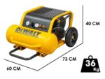DEWALT DPC17PS-QS – tragbarer kompakter elektrischer Druckluftkompressor