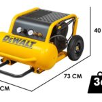 DEWALT DPC17PS-QS – tragbarer kompakter elektrischer Druckluftkompressor