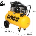 DeWalt DXCMB3M101HE – Elektrischer Einphasen-Riemenkompressor – Motor 3 PS – 100 l
