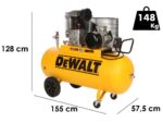DeWalt DXCMB75T270HCE – Dreiphasiger elektrischer Luftkompressor mit Riemenantrieb – Motor 7,5 PS – 270 l