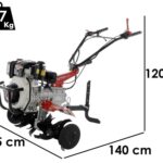 Diesel-Motorhacke Barbieri B/100NT KD – Kama-Motor KD70