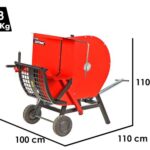 Docma Cutmac TT600 – elektrische Wippsäge – Professionelle Kreissäge mit Dreiphasenständer