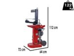 Docma SF80 Rapid 220 XX – Elektrischer Holzspalter – senkrecht