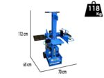 Docma SVG800 220 RAPID PLUS – Elektro-Holzspalter – stehend