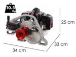 Docma VF105 RED IRON – Forstseilwinde- Motor Solo HP50E-A – Komplett-Kit