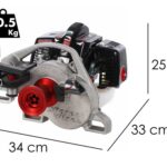 Docma VF105 RED IRON – Forstseilwinde- Motor Solo HP50E-A – Komplett-Kit