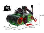 Docma VF155 Automatic Ultralight – Forstseilwinde – Motor Solo HP50E-A – Seil aus Dyneema Ø 5mm 80m