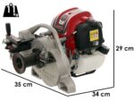 Docma VF900-4 Nippon – Forstseilwinde mit Hondamotor GX50 – Komplett-Kit