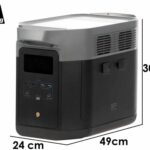 EcoFlow Delta 2 Max – Tragbare Powerstation – 2400W – 2048Wh/51.2V