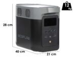 EcoFlow Delta 2 – Tragbare Powerstation – 1800W – 1024 Wh/51.2V