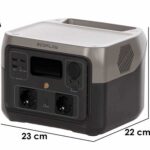 EcoFlow River 2 MAX – Tragbare Powerstation – 500W – 512Wh/25.6V