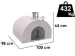 Edilmark FR 1600 – Einbau-Holzbackofen mit Backfläche 86×84 cm