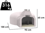 Edilmark FR 95 – Einbau-Holzbackofen mit Backfläche 76×81 cm