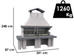 Edilmark Golia – Grillkamin für Holz und Holzkohle