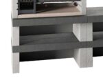 Edilmark KUBO.1 – Grillkamin für Holz und Holzkohle – Feuerstelle links – Bild 3