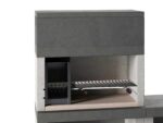 Edilmark KUBO.1 – Grillkamin für Holz und Holzkohle – Feuerstelle links – Bild 2