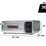 Effeuno EFFE 1- Pizzaofen eine Backkammer